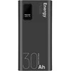 OBAL:ME EnergyPulse Powerbank 30000mAh 22.5W juodos spalvos