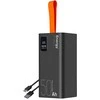 OBAL:ME EnergyPulse Powerbank 50000mAh 22.5W juodos spalvos