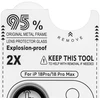 OBAL:ME Lens Protector for Apple iPhone 18 Pro/18 Pro Max Sidabrinis