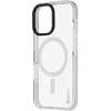OBAL:ME MagNetix Bumper dėklas skirtas Apple iPhone 16 baltos spalvos