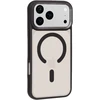 Dėklas Obal:Me MagNetix Lumen phone case with MagSafe support for iPhone 18 Pro Max | iPhone 17 Pro Max juodas