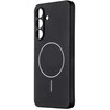 OBAL:ME MagNetix Matte TPU dėklas skirtas Samsung Galaxy S25 FE juodos spalvos