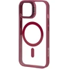 OBAL:ME MagNetix Versa dėklas, skirtas iPhone 15, vyno raudonos spalvos