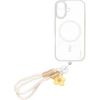 Dėklas OBAL:ME MagNetix Wrist Cover for Apple iPhone 17 Crystal