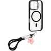 Dėklas OBAL:ME MagNetix Wrist Cover for Apple iPhone 16 Pro Onyx