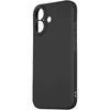 OBAL:ME Matte TPU dėklas telefonui Apple iPhone 16 juodos spalvos