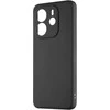 OBAL:ME Matte TPU dėklas skirtas Xiaomi Redmi Note 14 4G juodos spalvos