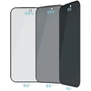 OBAL:ME Privacy 5D stiklinis ekrano apsauginis su aplikatoriumi Apple iPhone 17/17 Pro, juodas