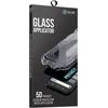 OBAL:ME Privacy 5D stiklinis ekrano apsauginis filtras su aplikatoriumi skirtas Apple iPhone 15/16 Juodas