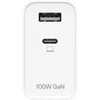 Oppo SuperVOOC USB-C 100W Travel Charger + USB-C Data Cable Baltas