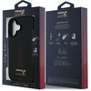 Red Bull Raudona Bull Raudona Bull Carbon Powerbar MagSafe dėklas jūsų Apple iPhone 16 Plus juodos spalvos