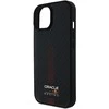 Red Bull Raudona Bull Raudona Bull Carbon Powerbar MagSafe dėklas jūsų Apple iPhone 15 juodos spalvos