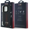 Red Bull Raudona Bull Raudona Bull Carbon Powerbar MagSafe dėklas jūsų Apple iPhone 16 Pro Max juodos spalvos