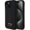 Red Bull Raudona Bull Raudona Bull Carbon Powerbar MagSafe dėklas jūsų Apple iPhone 15 juodos spalvos