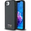 Red Bull Raudona Bull Raudona Bull Carbon Shiny Logo MagSafe dėklas skirtas Apple iPhone 16e juodos spalvos