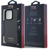 Red Bull Raudona Bull Raudona Bull Carbon Shiny Logo MagSafe dėklas jūsų Apple iPhone 16 Pro Max juodos spalvos