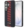 Red Bull Raudona Bull Raudona Bull PU Leather Meshed Powerbar Magnetic dėklas skirtas Samsung Galaxy S26 Ultra mėlynos spalvos