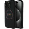 Red Bull Raudona Bull Raudona Bull PU Leather Raudona Ring MagSafe dėklas jūsų Apple iPhone 14 Pro mėlynos spalvos