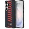 Red Bull Raudona Bull Raudona Bull PU Leather Meshed Powerbar Magnetic dėklas skirtas Samsung Galaxy S26+ mėlynos spalvos