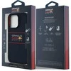Red Bull Raudona Bull Raudonas BULL dėklas skirtas Apple iPhone 16 Pro Max compatible skirtas MagSafe RBHMP16X24SIHSRV (Silicone Horizontal Centered Logo) mėlynos spalvos