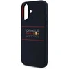 Red Bull Raudona Bull Raudonas BULL dėklas skirtas Apple iPhone 16 compatible skirtas MagSafe RBHMP16S24SIHSRV (Silicone Horizontal Centered Logo) mėlynos spalvos