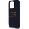 Red Bull Raudona Bull Raudona Bull RBHMP15L24SIHSRV Apple iPhone 15 Pro 6.1″ kietas dėklas navy Silicone Horizontal Logo MagSafe