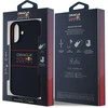 Red Bull Raudona Bull Raudonas BULL dėklas skirtas Apple iPhone 16 Plus compatible skirtas MagSafe RBHMP16M24SIHSRV (Silicone Horizontal Centered Logo) mėlynos spalvos