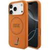 Red Bull Raudona Bull Raudona Bull Silicone Mėlyna Ring MagSafe dėklas skirtas Apple iPhone 17 Pro oranžinės spalvos