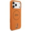 Red Bull Raudona Bull Raudona Bull Silicone Mėlyna Ring MagSafe dėklas skirtas Apple iPhone 17 Pro Max oranžinės spalvos