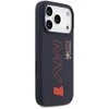 Red Bull Raudona Bull Raudona Bull Silicone MV1 MagSafe dėklas skirtas Apple iPhone 17 Pro Navy