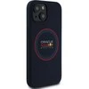Red Bull Raudona Bull Raudona Bull RBHMP14S24SIILVR Apple iPhone 14 6.1″ kietas dėklas navy Silicone Raudona Ring MagSafe