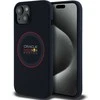 Red Bull Raudona Bull Raudona Bull silikoninis Raudona Ring MagSafe Apple iPhone 14 dėklas telefonui mėlynos spalvos