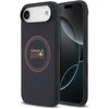 Red Bull Raudona Bull Raudona Bull Silicone Raudona Ring MagSafe dėklas skirtas Apple iPhone Air mėlynos spalvos
