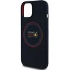 Red Bull Raudona Bull Raudona Bull RBHMP14S24SIILVR Apple iPhone 14 6.1″ kietas dėklas navy Silicone Raudona Ring MagSafe