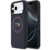 Red Bull Raudona Bull Raudona Bull Silicone Raudona Ring MagSafe dėklas skirtas Apple iPhone 17 Pro Max Navy mėlynos spalvos