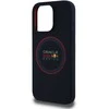 Red Bull Raudona Bull Raudona Bull silikoninis Raudona Ring MagSafe Apple iPhone 15 Pro dėklas telefonui mėlynos spalvos