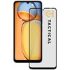 Tactical apsauginis stiklas Shield 5D skirtas Xiaomi Redmi 13C 4G/5G/ Poco C65 su juodos spalvos krašteliu