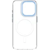 Dėklas Tactical MagForce 2.0 phone case with MagSafe support for iPhone 15 Pro transparent mėlynas