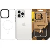 Dėklas Tactical MagForce 2.0 phone case with MagSafe support for iPhone 15 Pro Max transparent juodas