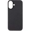 Dėklas Tactical MagForce Aramid skirtas Apple iPhone 16 juodos spalvos