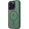Dėklas Tactical MagForce Hypersand Cover for Apple iPhone 15 Pro Forest Žalias