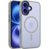 Dėklas Tactical MagForce Hypersand dangtelis, skirtas Apple iPhone 16, šviesiai pilkas