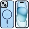 Dėklas Tactical MagForce Hypersand dangtelis Apple iPhone 15 tamsiai mėlyna