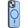 Dėklas Tactical MagForce Hypersand dangtelis Apple iPhone 15 tamsiai mėlyna