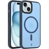 Dėklas Tactical MagForce Hypersand dangtelis Apple iPhone 15 tamsiai mėlyna