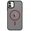 Tactical MagForce Hyperstealth 2.0 dėklas telefonui Apple iPhone 11 juodos ir raudonos spalvos