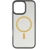Tactical MagForce Hyperstealth 2.0 dėklas telefonui iPhone 16 Pro Max juodos ir geltonos spalvos