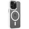 Dėklas Tactical MagForce Hyperstealth 3.0 Cover for Apple iPhone 15 Pro Snow Baltas