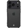 Tactical Quantum Stealth dėklas skirtas Apple iPhone 17 Pro skaidrus/juodos spalvos
