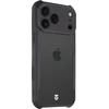 Dėklas Tactical Quantum Stealth Cover, skirtas Apple iPhone 18 Pro Max, skaidrus/juodas